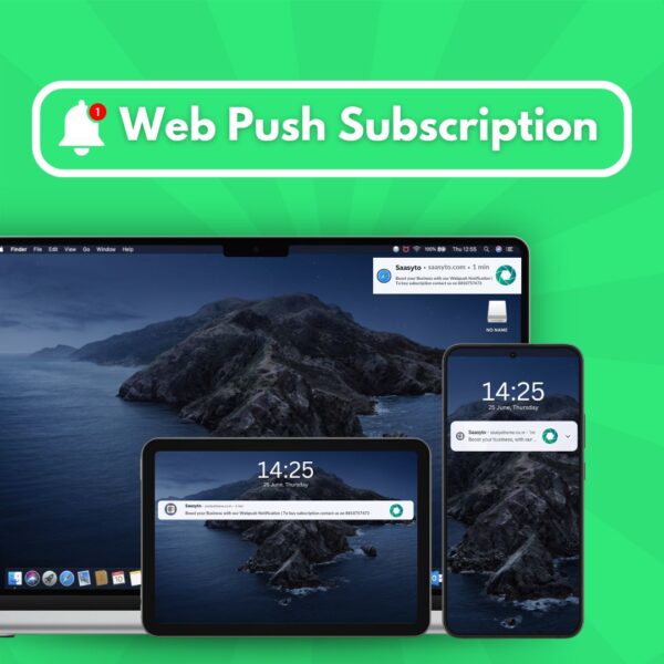 Saasyto-webpush-subscription